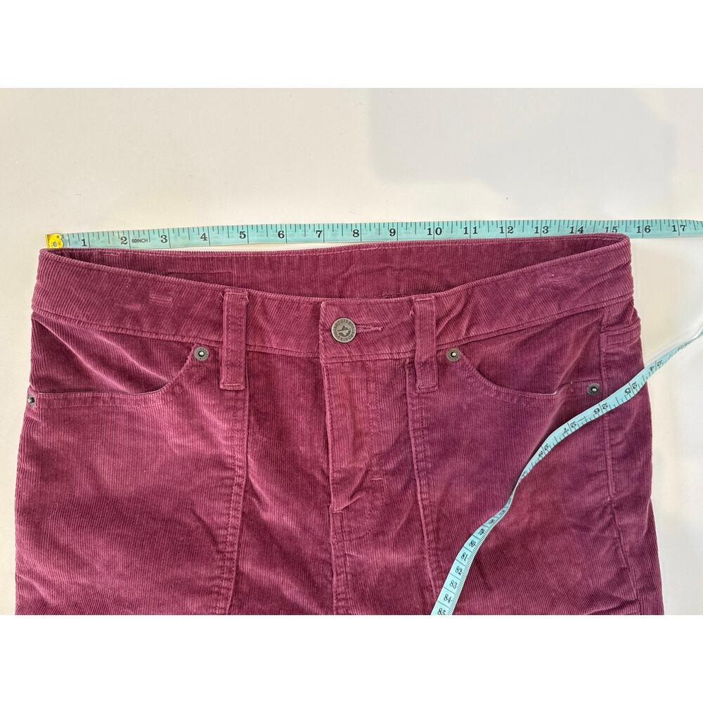 Patagonia Purple Fuschia Grand Pitch Corduroys EUC Sz 28 Pockets Organic Cotton - Picture 10 of 15